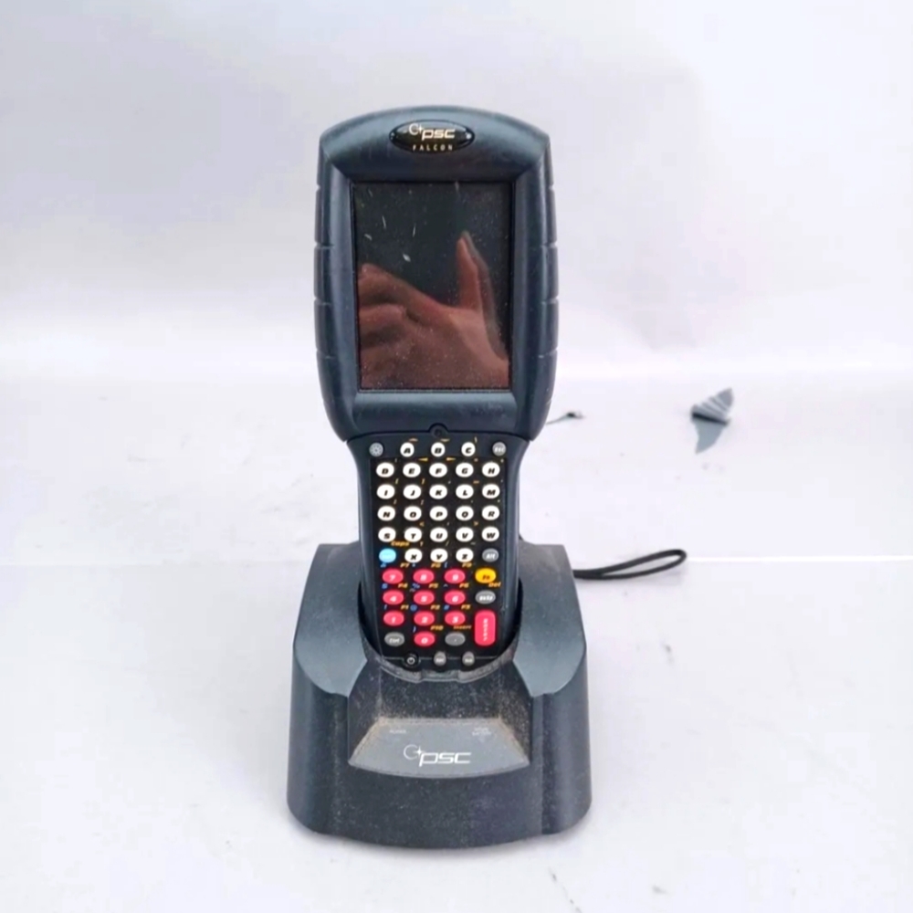 PSc falcon led laser MOBILE BARCODE COMPUTER SCANNER  & Accessories lot
